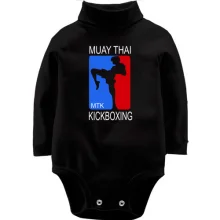 Дитяче боді з довгим рукавом Muay Thai Kickboxing