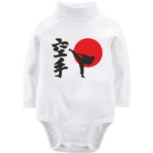 Дитяче боді з довгим рукавом Karate