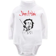 Дитяче боді з довгим рукавом Jimi Hendrix