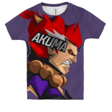 Детская 3D футболка Akuma