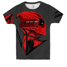 Детская 3D футболка Deadpool «Merc with a Mouth»