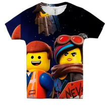 Дитяча 3D футболка The Lego Movie