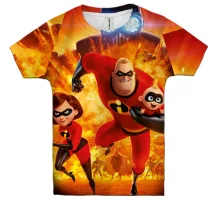 Дитяча 3D футболка The Incredibles