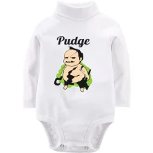 Детское боди с длинным рукавом Pudge Dota 2