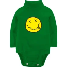 Детское боди с длинным рукавом NIRVANA Smile