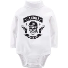 Дитяче боді з довгим рукавом La Coka Nostra