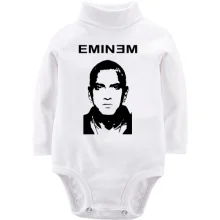 Детское боди с длинным рукавом Eminem (с силуэтом)