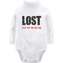 Дитяче боді з довгим рукавом Lost