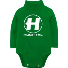 Дитяче боді з довгим рукавом Hospital Records