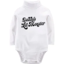 Дитяче боді з довгим рукавом Харлі Квінн Daddy's Lil Monster