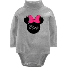 Детское боди с длинным рукавом Minie Mouse (6)