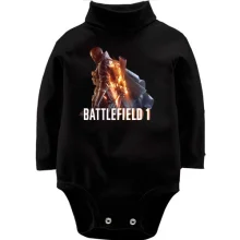 Детское боди с длинным рукавом Battlefield 1