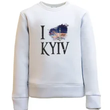 Детский свитшот Я люблю Киев