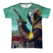 3D футболка Destiny 2 з Варлоком