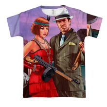 3D футболка GTA.