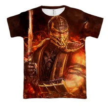 3D футболка Mortal kombat