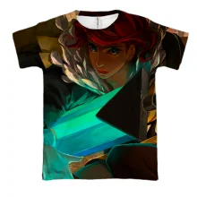3D футболка Girl with sword