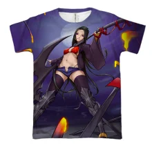 3D футболка Anime Warrior Girl