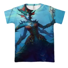 3D футболка Underwater queen