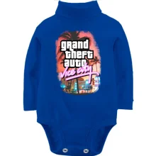 Детское боди с длинным рукавом GTA - Vice city