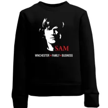 Детский свитшот "Sam Winchester"