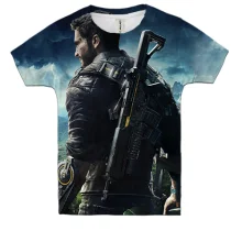 Детская 3D футболка Just Cause 4