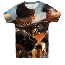 Детская 3D футболка Battlefield 4