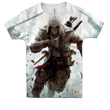 Детская 3D футболка Assassin's Creed.