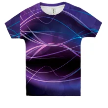 Детская 3D футболка Multicolor abstraction.