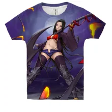 Детская 3D футболка Anime Warrior Girl