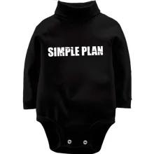 Дитяче боді з довгим рукавом Simple Plan