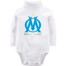 Детское боди с длинным рукавом Olimpic Marseille