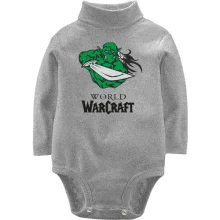 Детское боди с длинным рукавом WoW Orc