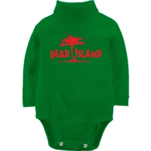Детское боди с длинным рукавом Dead island