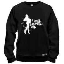 Свитшот "I Love Shopping"