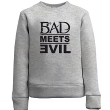 Детский свитшот Bad Meets Evil