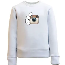 Детский свитшот Instagram (инстаграм)