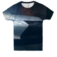 Детская 3D футболка White Tesla.