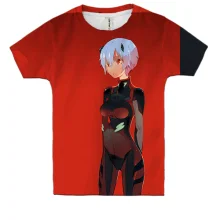 Детская 3D футболка Red and black anime girls
