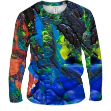 Чоловічий 3D лонгслів Multicolor abstraction 2