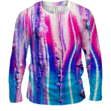 Чоловічий 3D лонгслів Multicolor abstraction 4