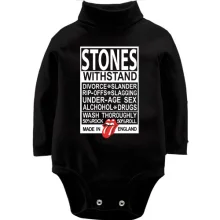 Детское боди с длинным рукавом Rolling Stones Made in Englad