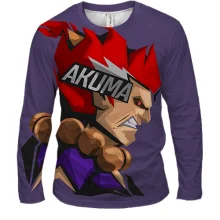 Мужской 3D лонгслив Akuma