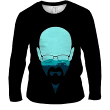 Чоловічий 3D лонгслів Breaking bad.