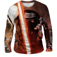 Мужской 3D лонгслив Star Wars.