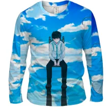 Чоловічий 3D лонгслів Kaneki and Toka