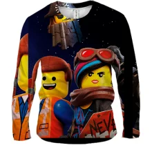Чоловічий 3D лонгслів The Lego Movie