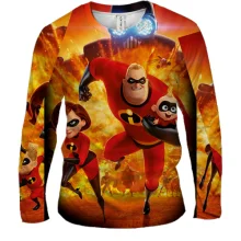 Чоловічий 3D лонгслів The Incredibles