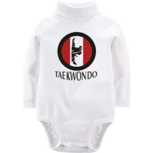 Дитяче боді з довгим рукавом WTF World Taekwondo