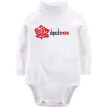 Дитяче боді з довгим рукавом Depeche Mode red Rose